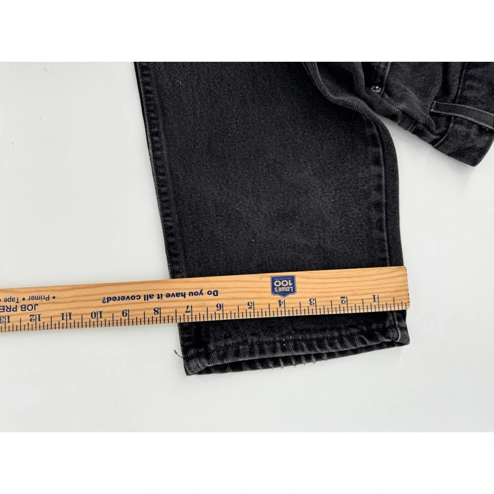 Vintage Levi's 550‎ Orange Tab Jeans Mens 38x34 Faded Black 90s Tapered USA Made